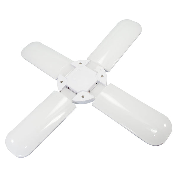 Foco Wanergy led 60w tipo ventilador 4 aspas transparente